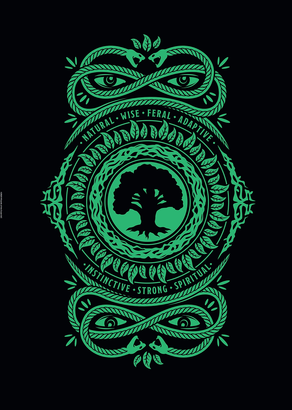 Green: постер из коллекции Magic: The Gathering