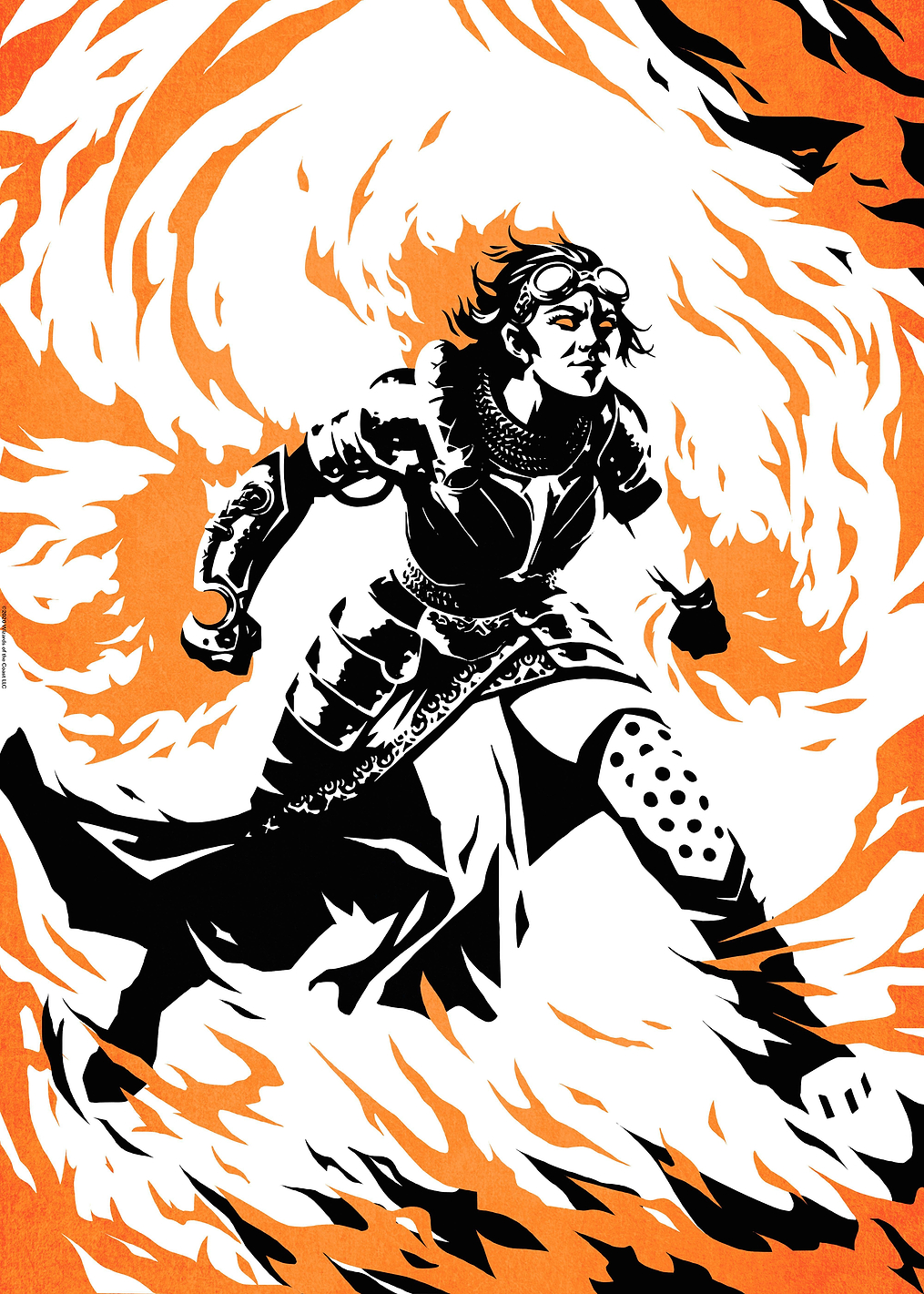 Chandra the Firebrand: постер из коллекции Magic: The Gathering