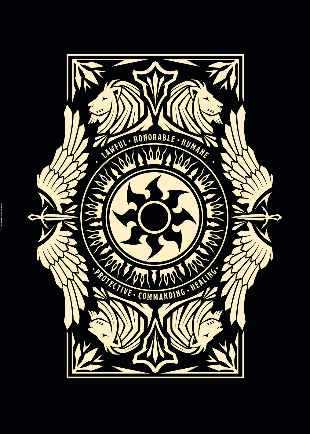 White: постер из коллекции Magic: The Gathering
