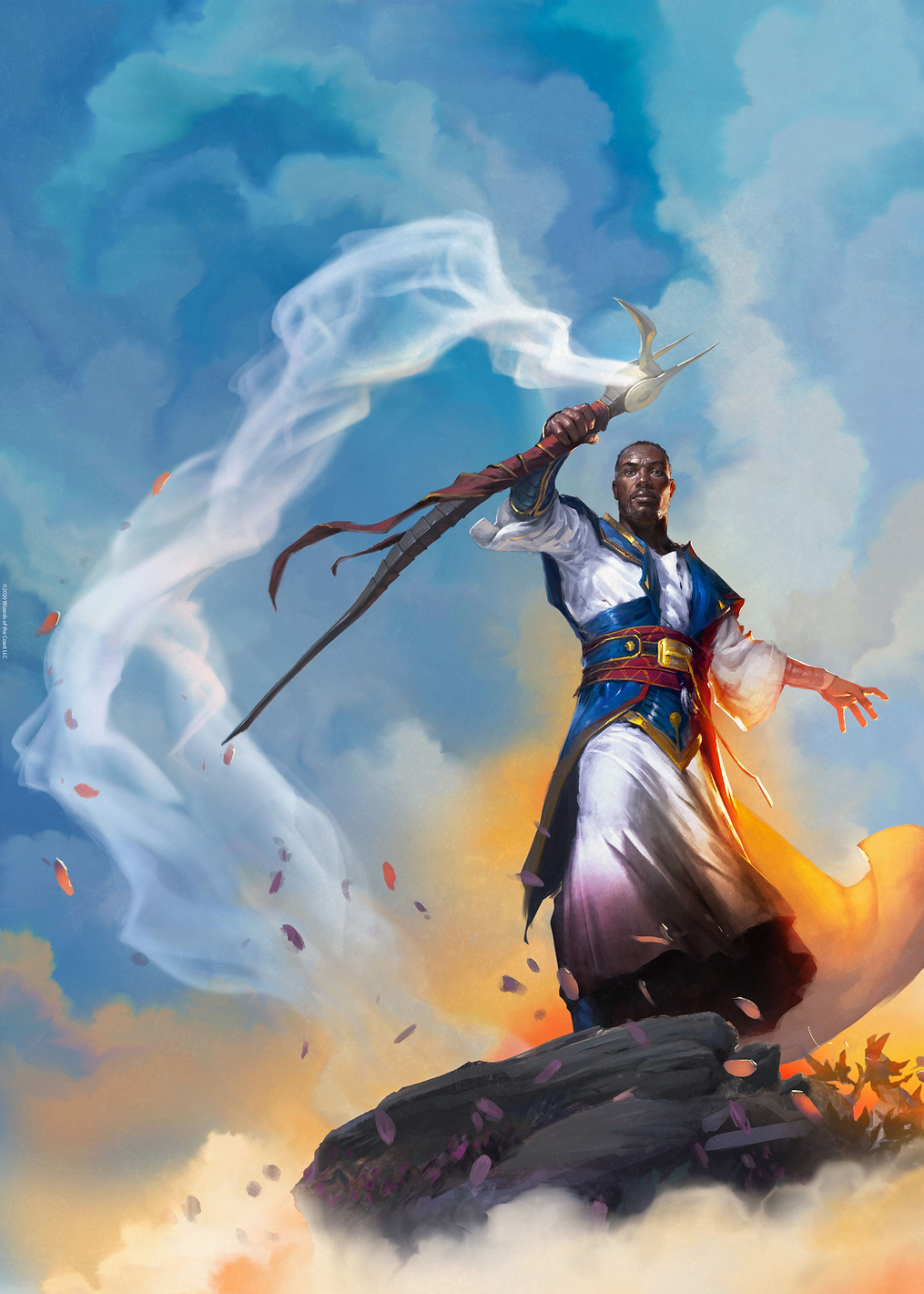 Who slows the Sunset: постер из коллекции Magic: The Gathering