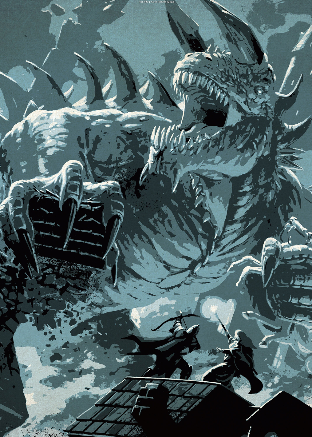Tarrasque Posterized: постер из коллекции Dungeons And Dragons