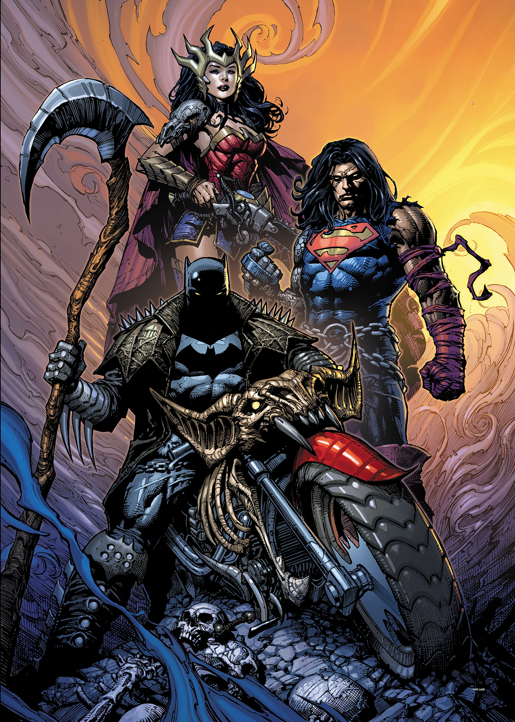 Team Metal: постер из коллекции DC Comics