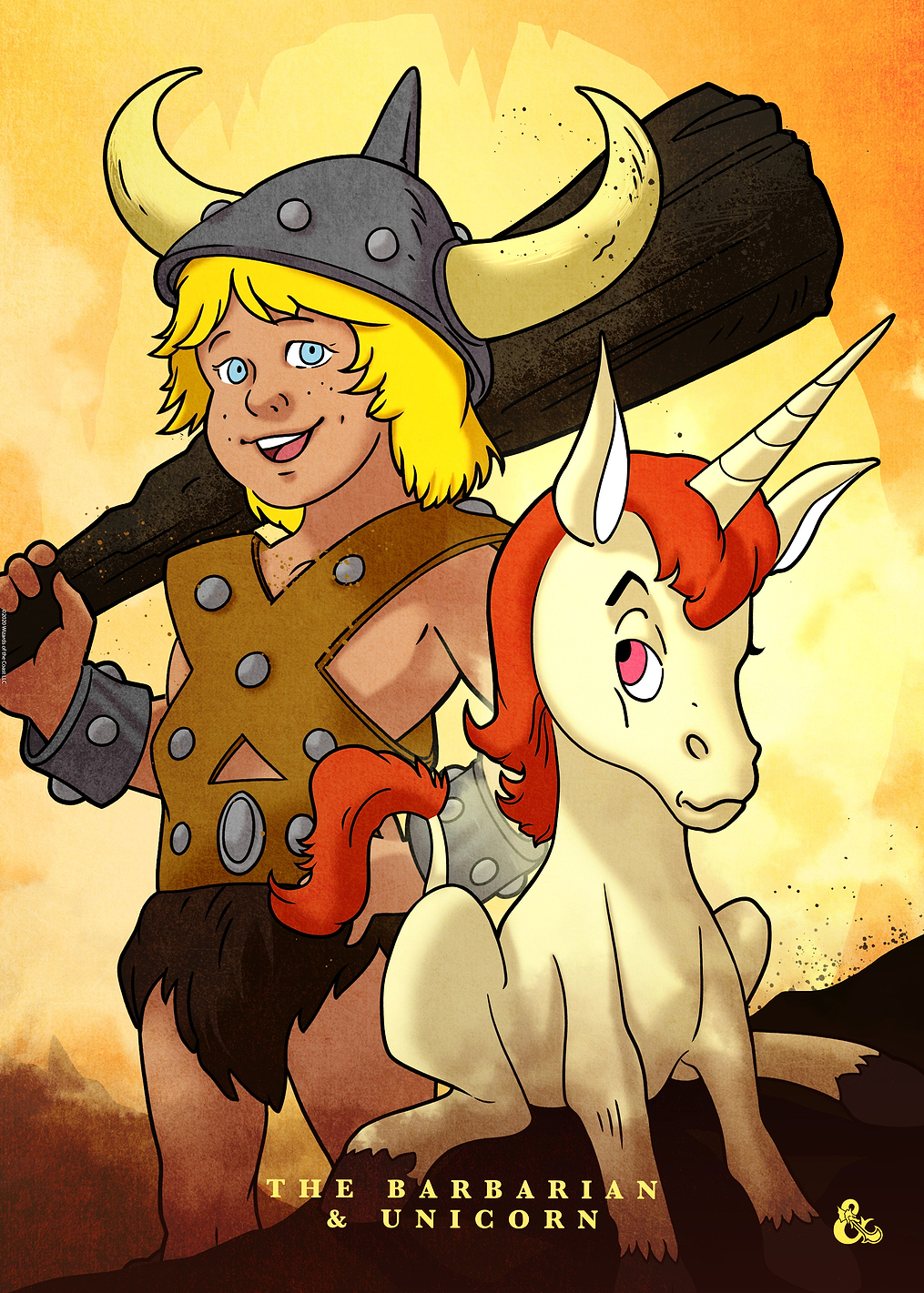 Bobby The Barbarian: постер из коллекции Dungeons And Dragons