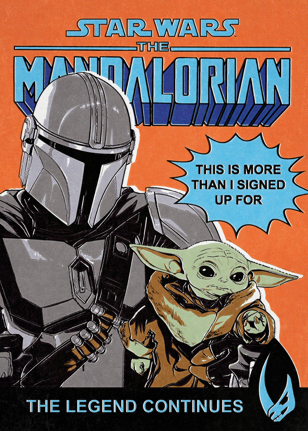More than I signed up for: постер из коллекции Star Wars