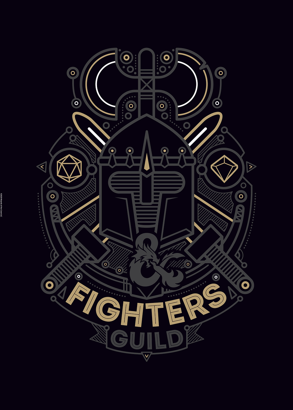 Fighters Guild: постер из коллекции Dungeons And Dragons