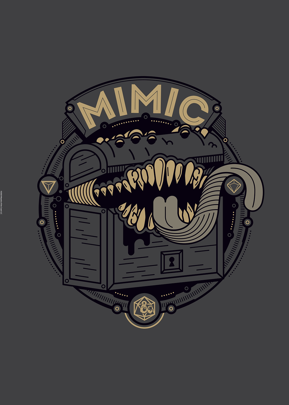 Mimic Chest: постер из коллекции Dungeons And Dragons