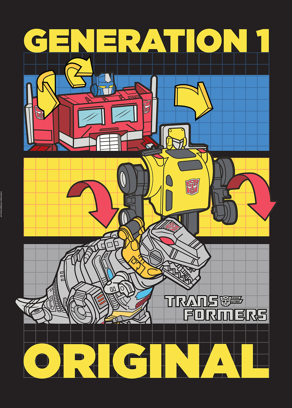 Generation 1 Original: постер из коллекции Transformers