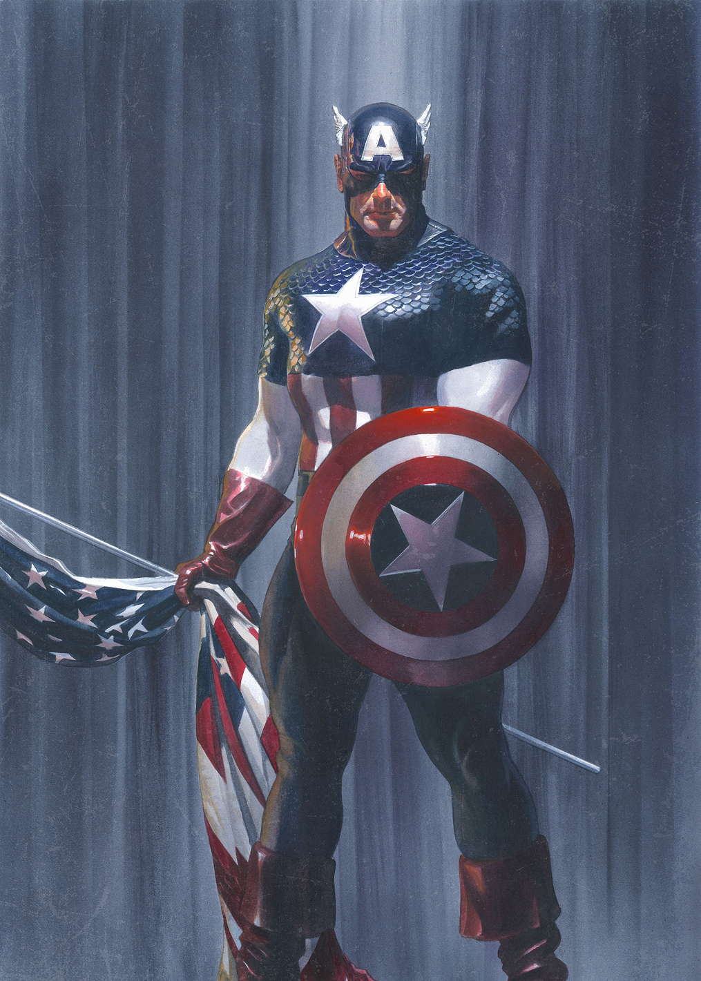Captain America: постер из коллекции Marvel