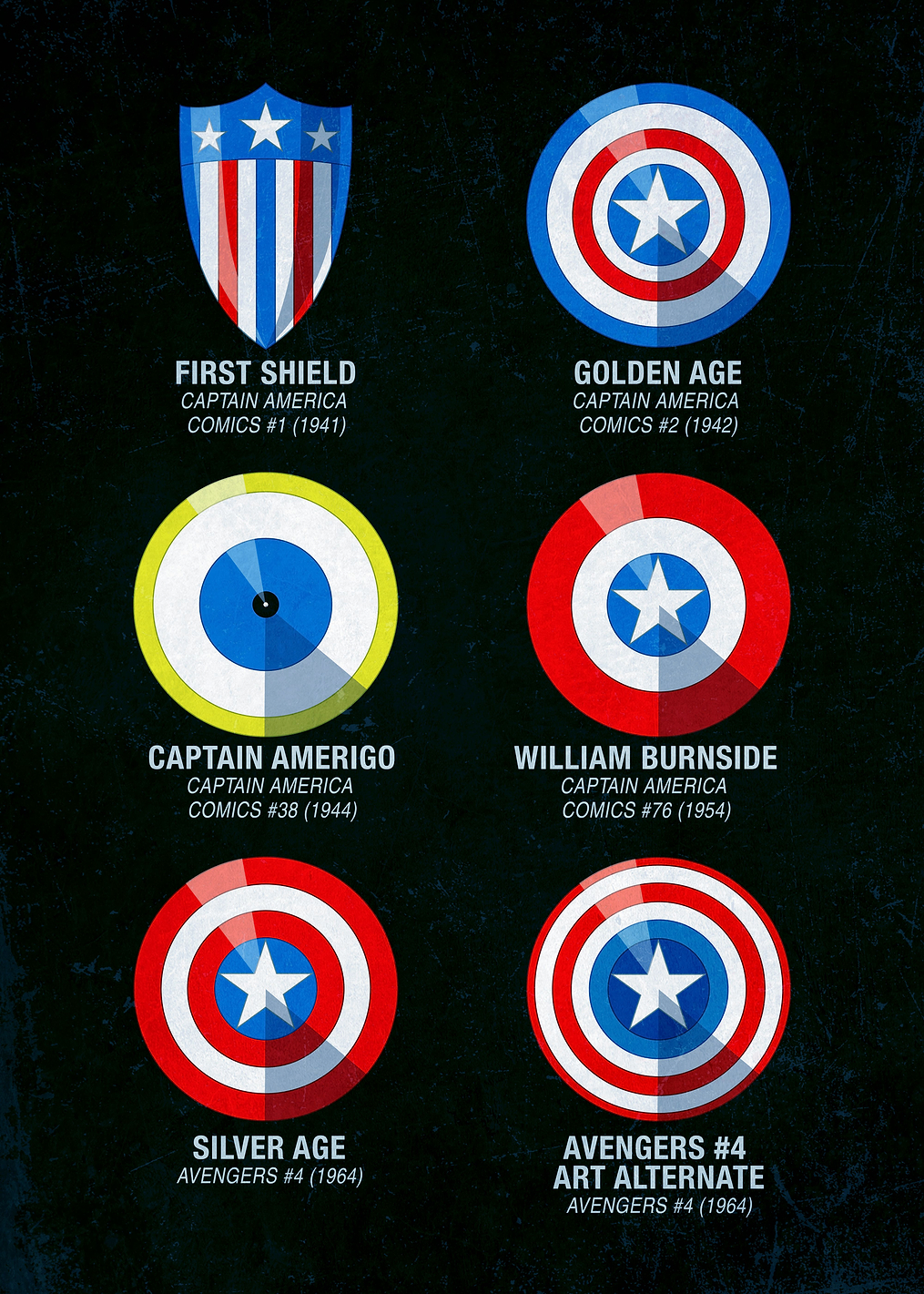 1941-1964: постер из коллекции Marvel
