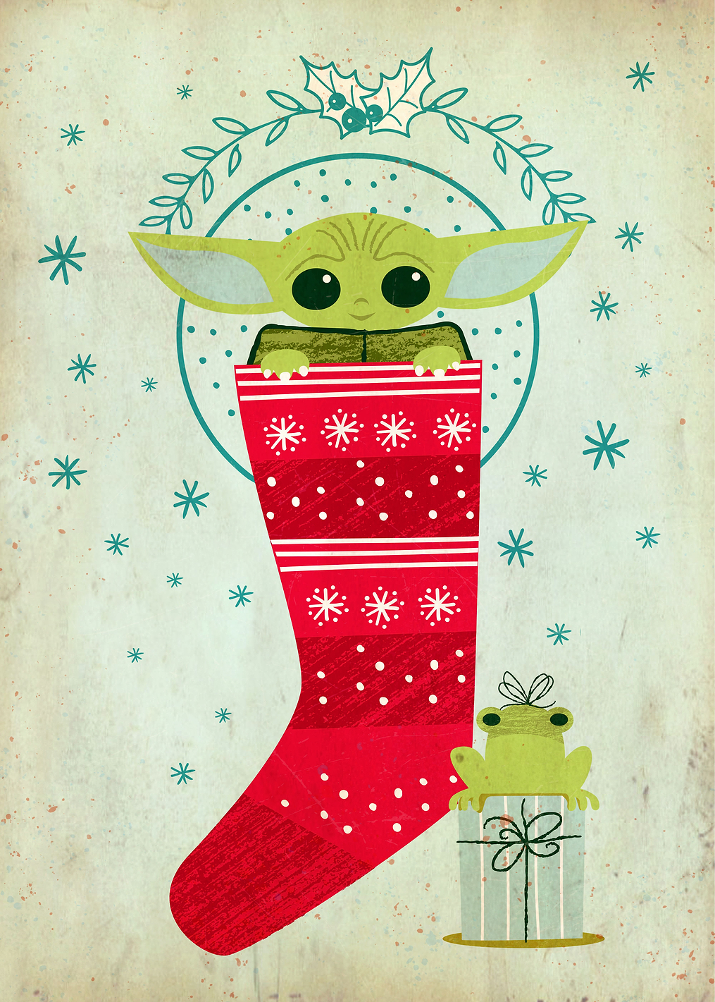 Child and the frog: постер из коллекции Star Wars