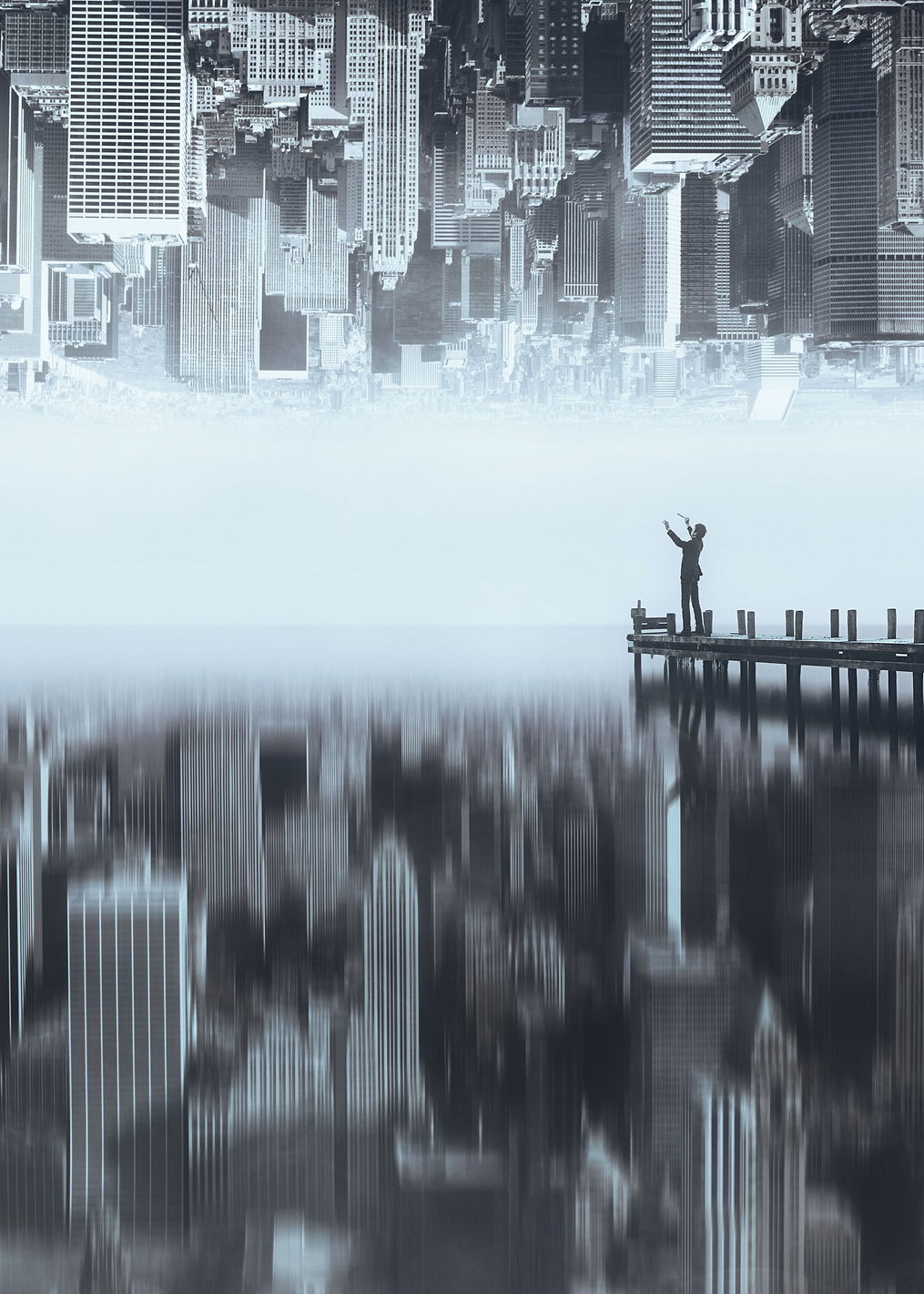 Reflection of the city: постер из коллекции World Class Photos