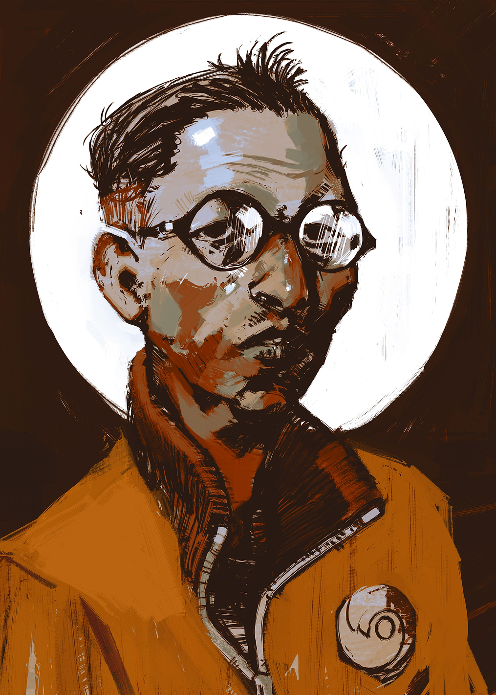 Kim Kitsuragi: постер из коллекции Disco Elysium