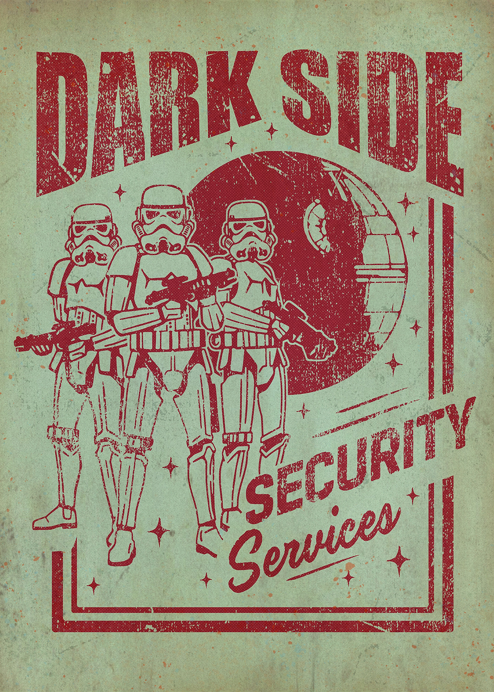 Dark Side Security Services: постер из коллекции Star Wars