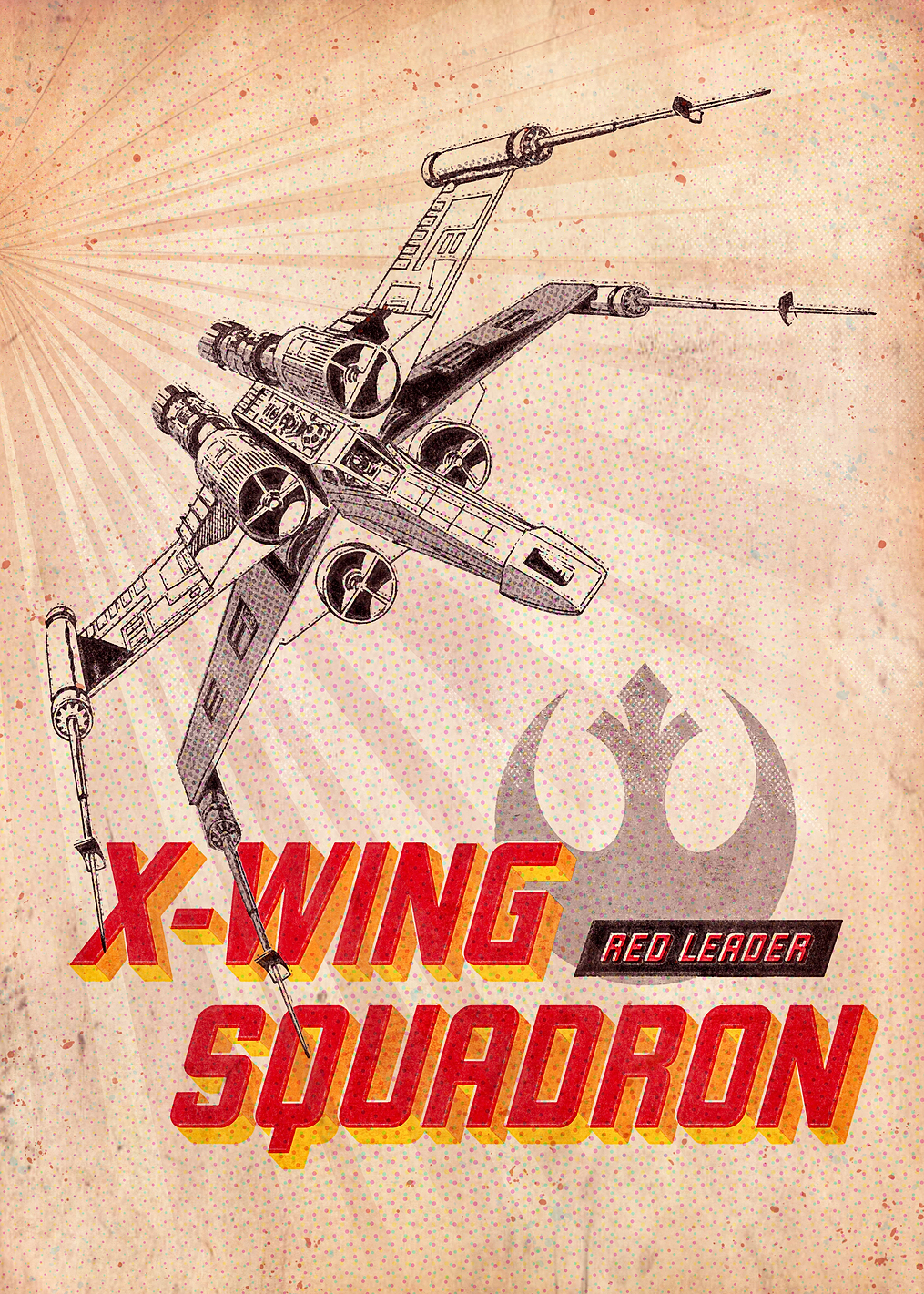 Xwing Squadronjpg: постер из коллекции Star Wars