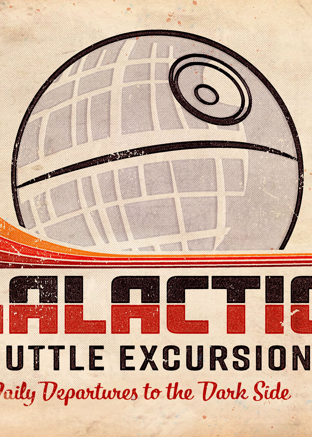 Galactic Shuttle Excursions: постер из коллекции Star Wars