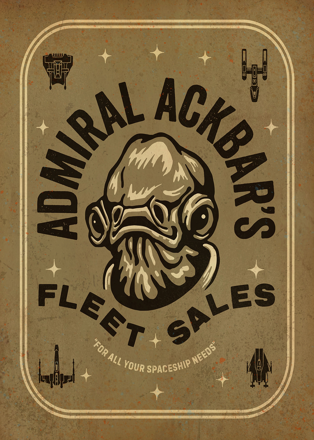 Fleet sales: постер из коллекции Star Wars