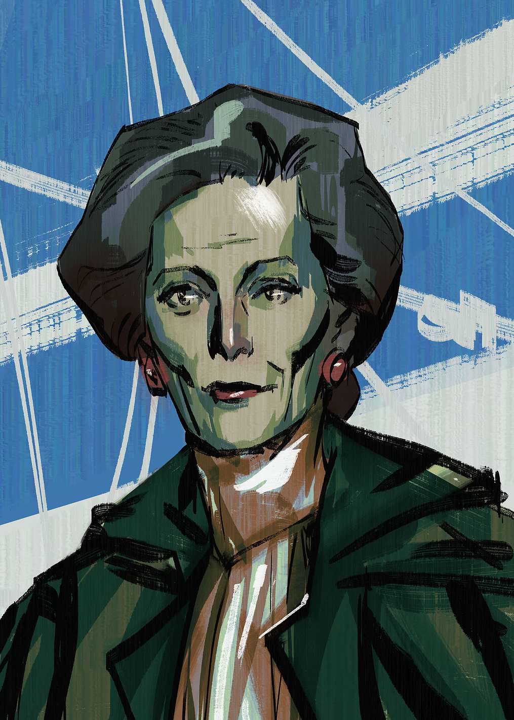 Joyce Messier: постер из коллекции Disco Elysium