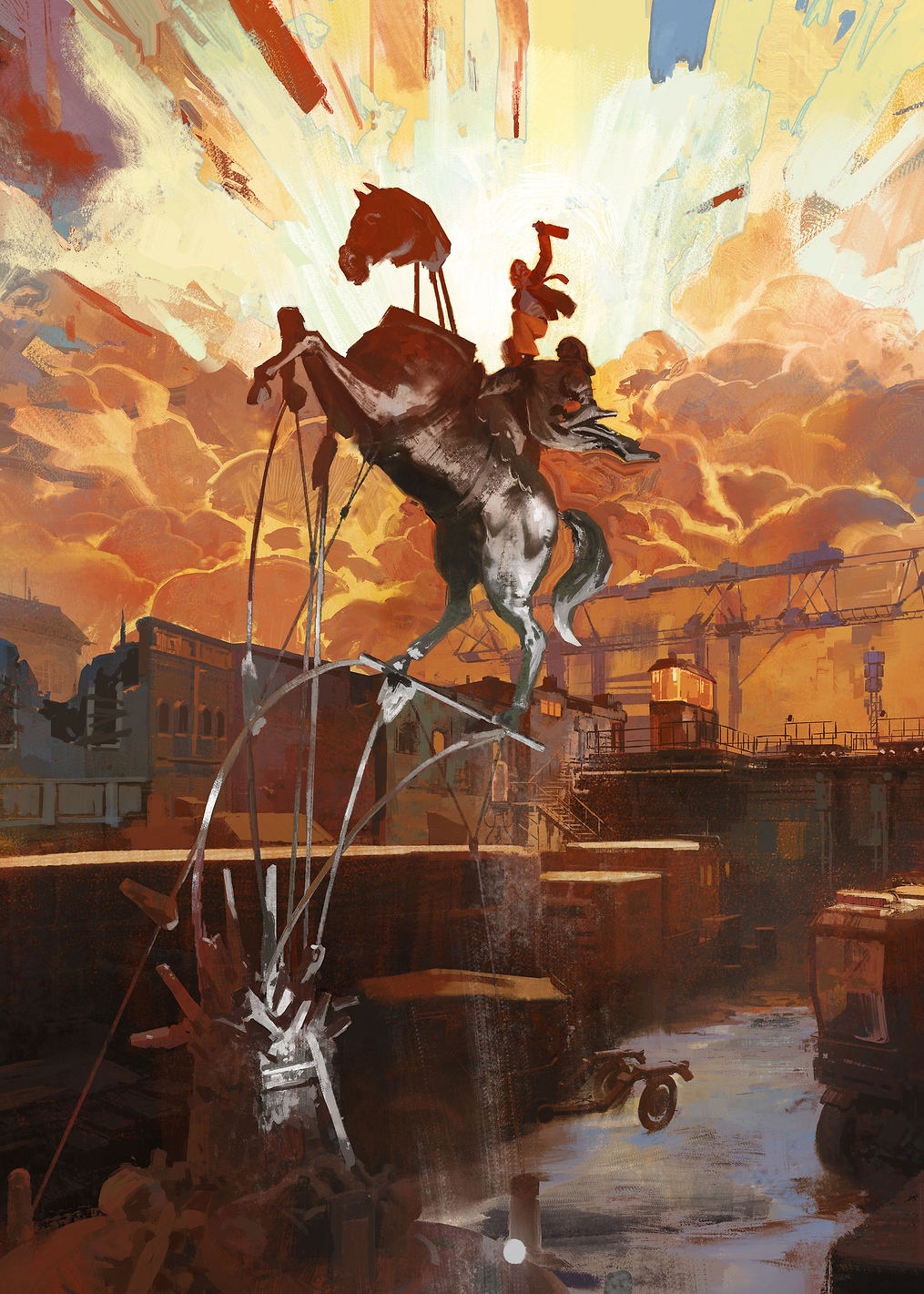 Conquest of Revachol: постер из коллекции Disco Elysium