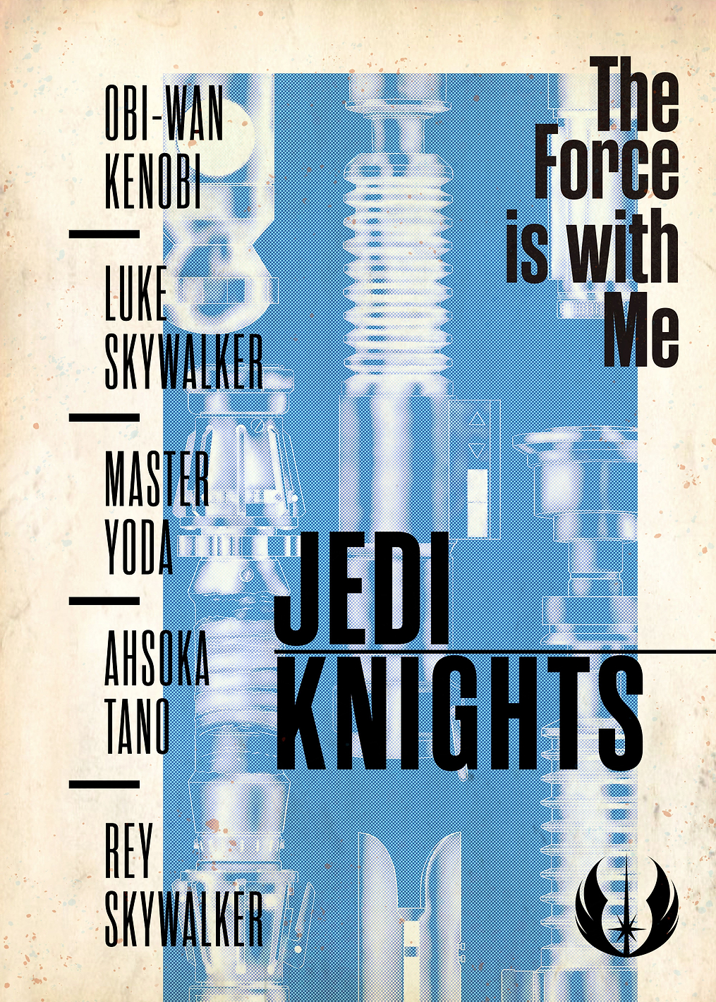 Jedi Knights: постер из коллекции Star Wars