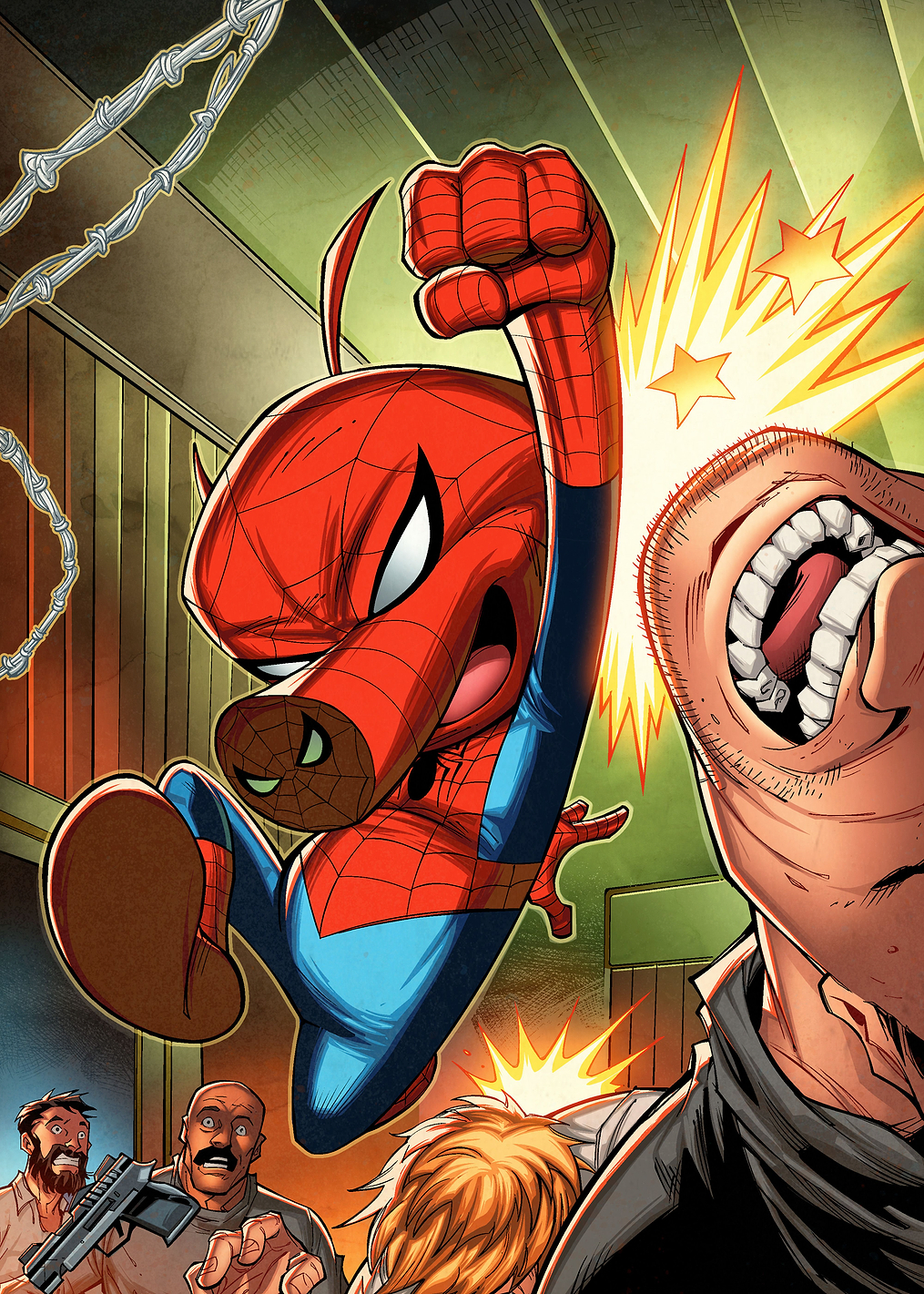 Fight: постер из коллекции Marvel