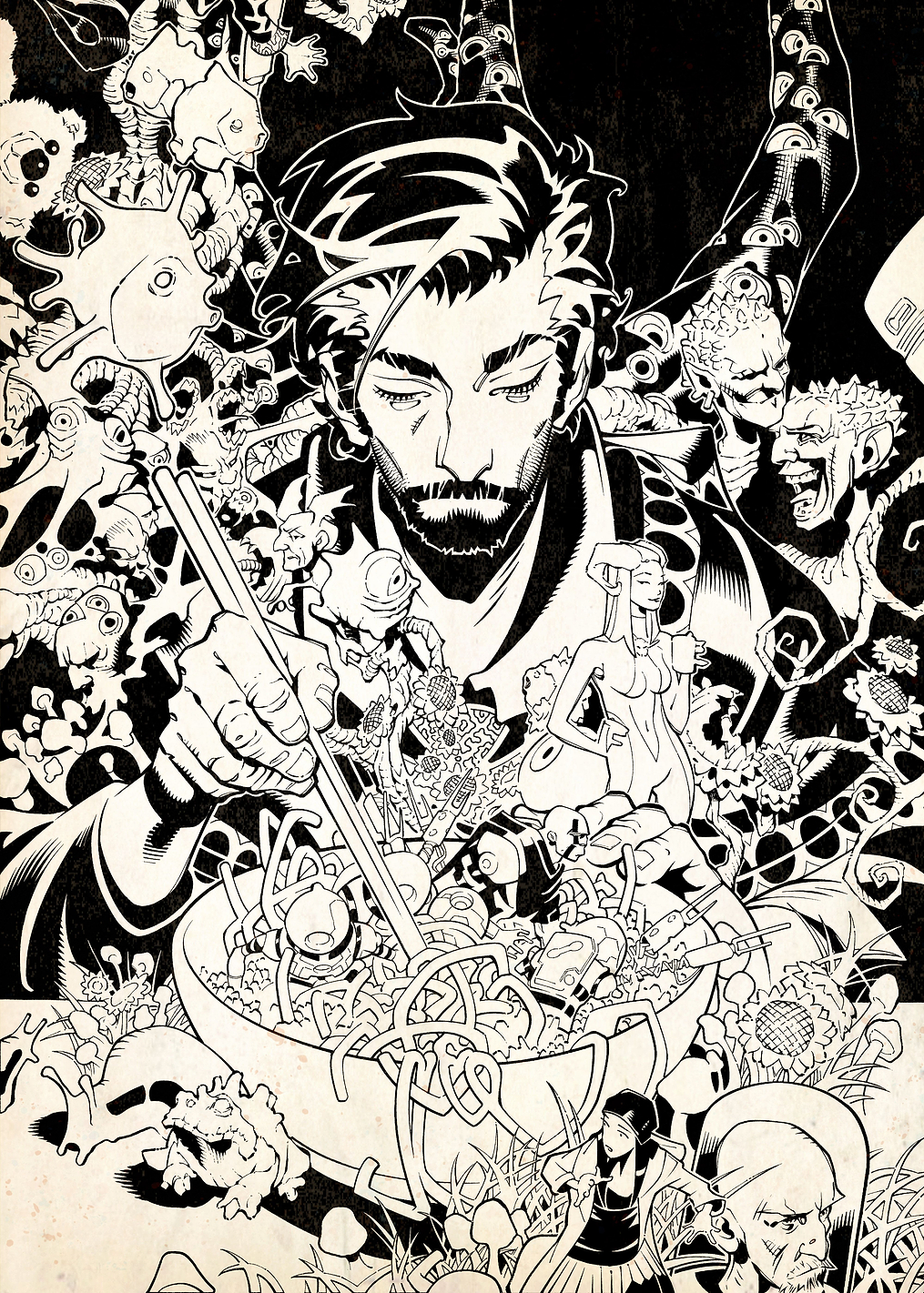 Dreams B&W: постер из коллекции Marvel