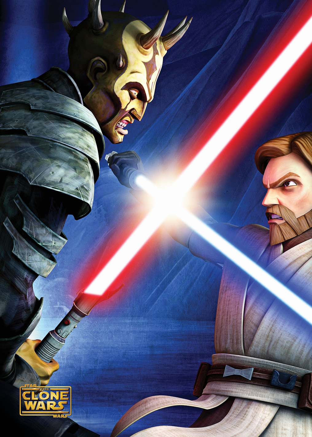 Obi-Wan vs Savage: постер из коллекции Star Wars