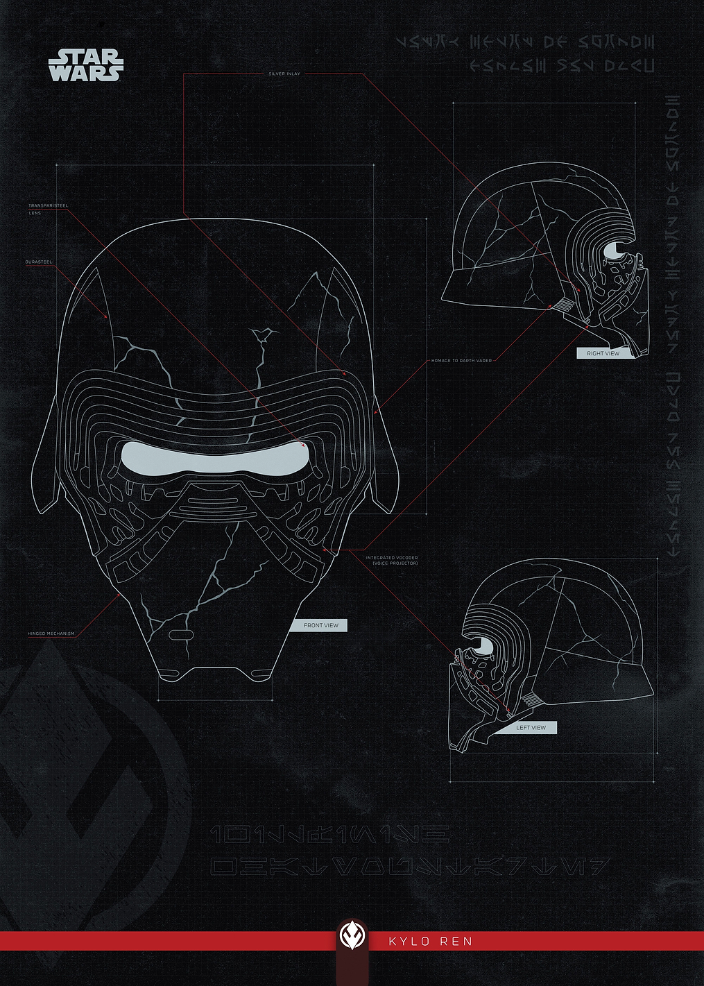 Kylo Ren: постер из коллекции Star Wars