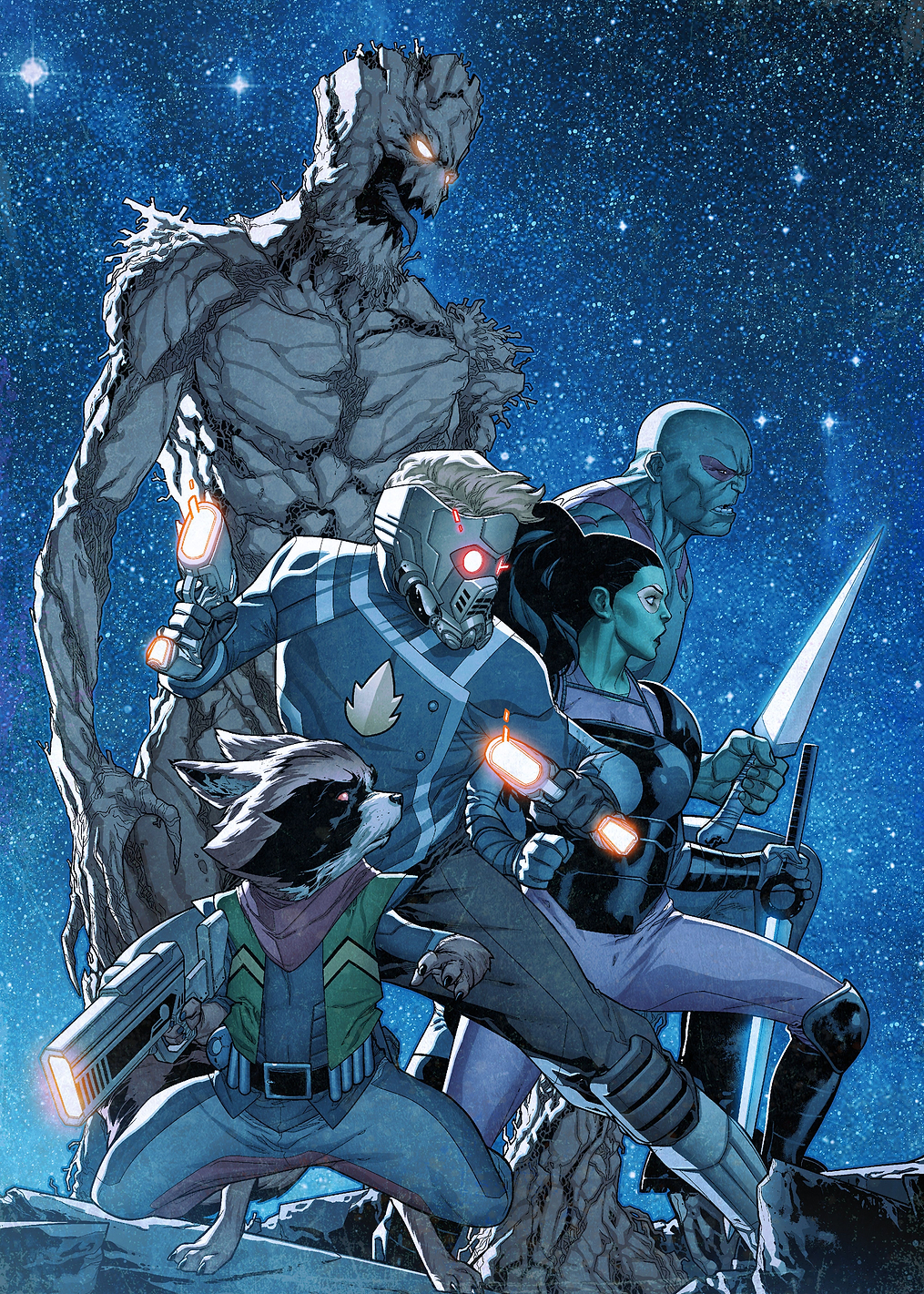 Team Guardians: постер из коллекции Marvel