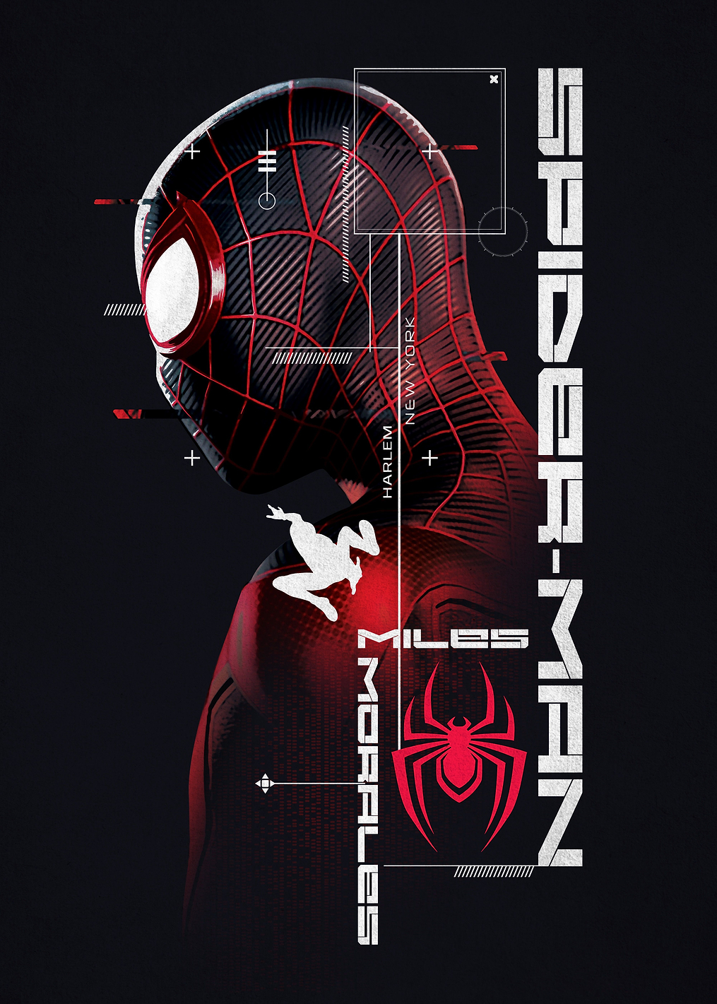 Miles Morales: Tech Suit Display: постер из коллекции Marvel