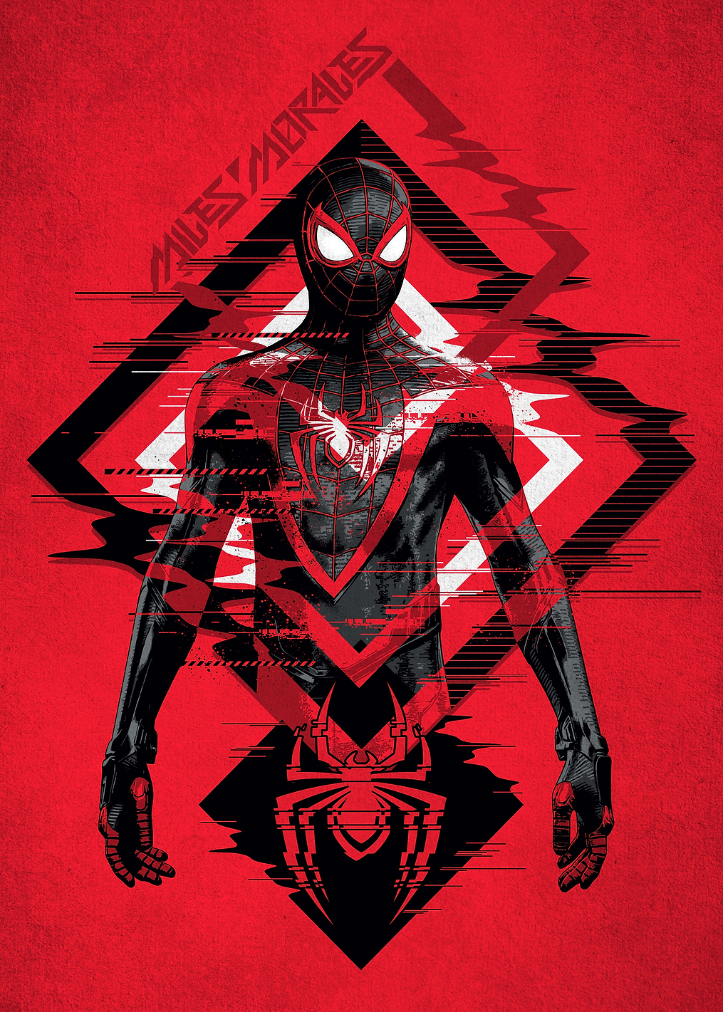 Miles Morales: Glitched Hero: постер из коллекции Marvel