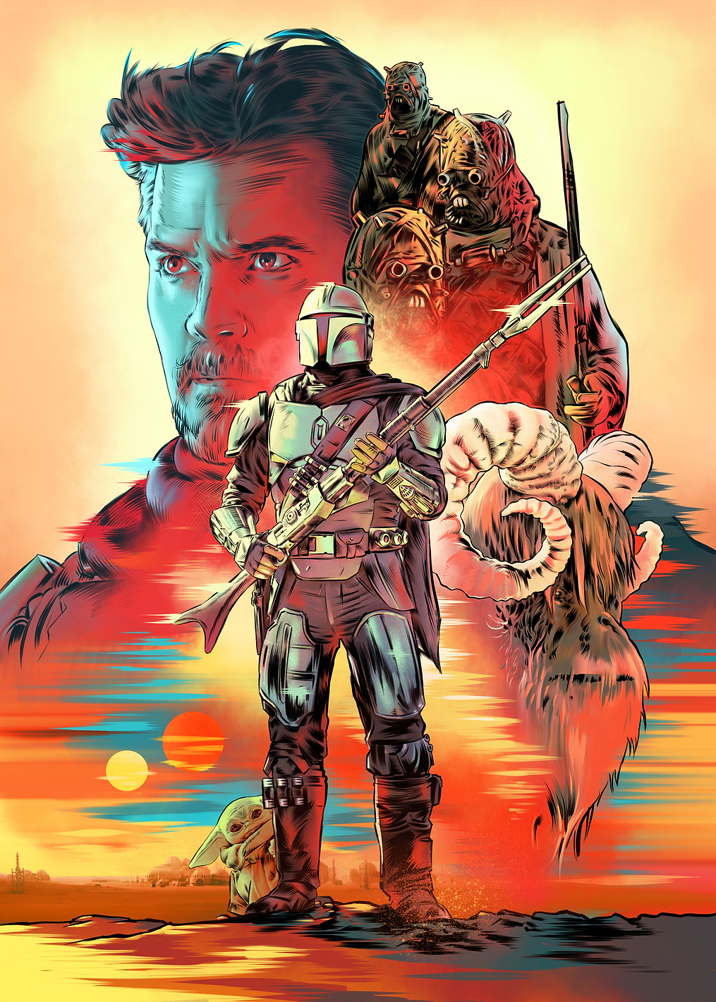 Mando: постер из коллекции Star Wars
