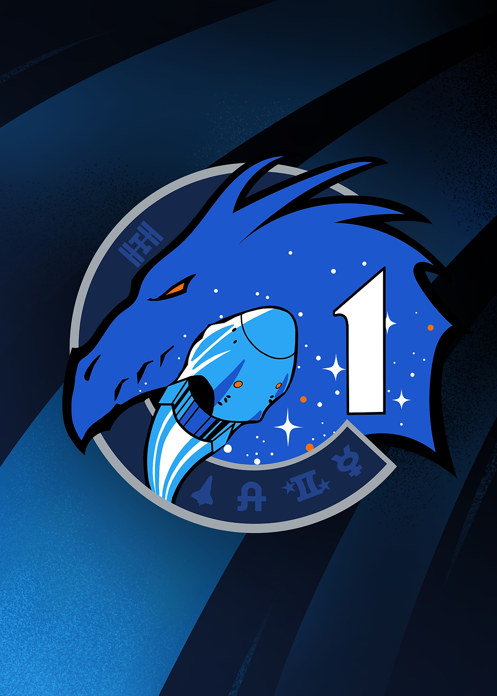 SpaceX Crew1: постер из коллекции Inspired by NASA