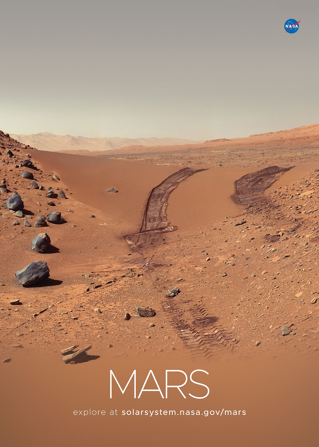 Mars Landscape: постер из коллекции Inspired by NASA