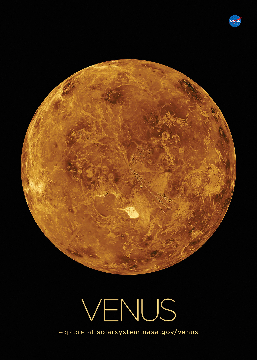 Venus: постер из коллекции Inspired by NASA