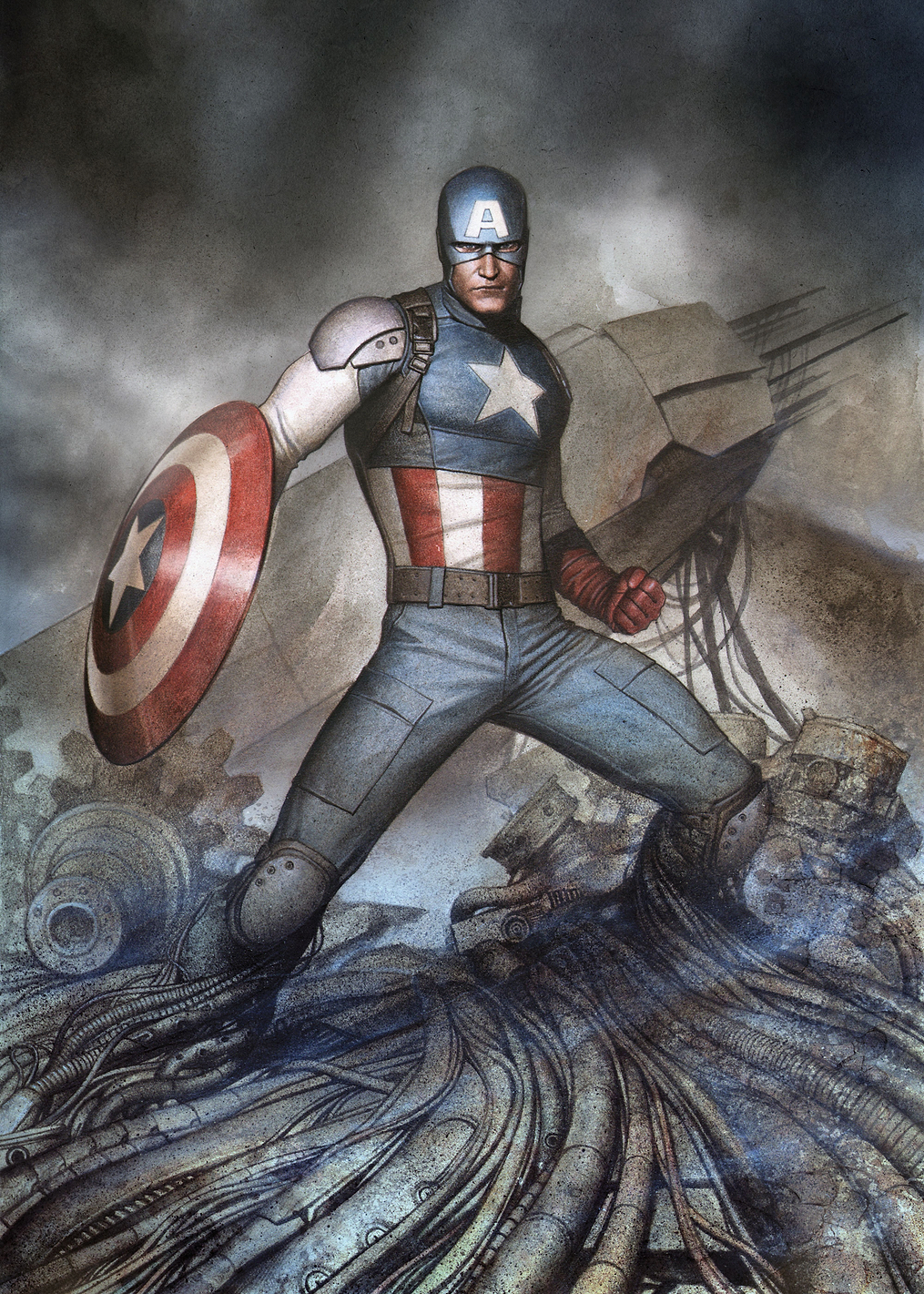 Captain America #4: постер из коллекции Marvel