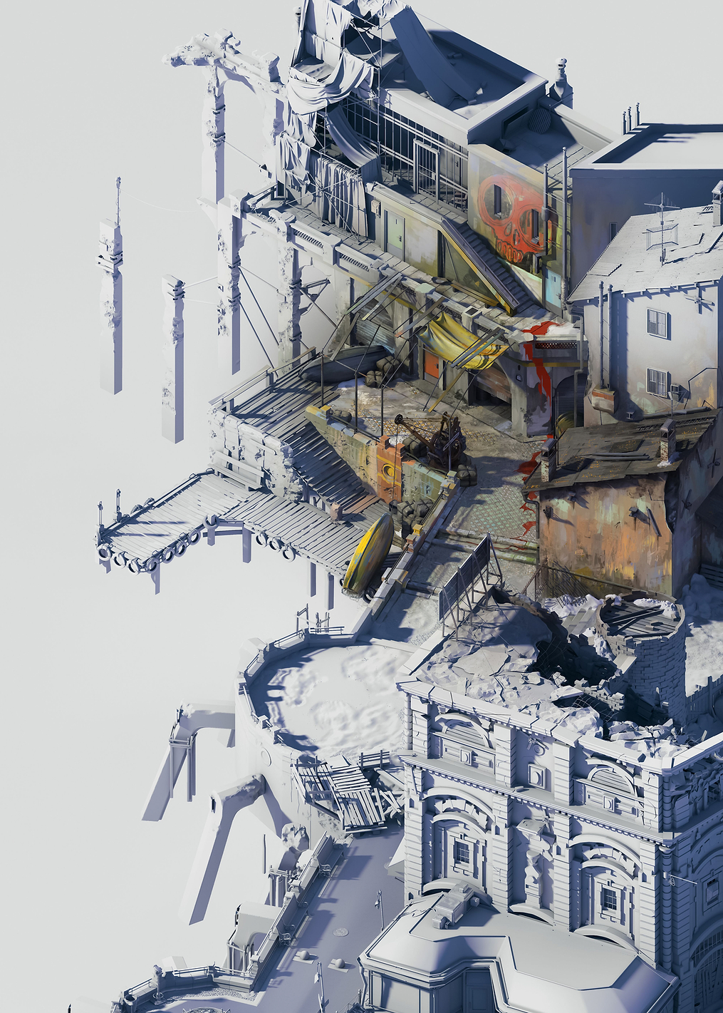 Capeside apart: постер из коллекции Disco Elysium