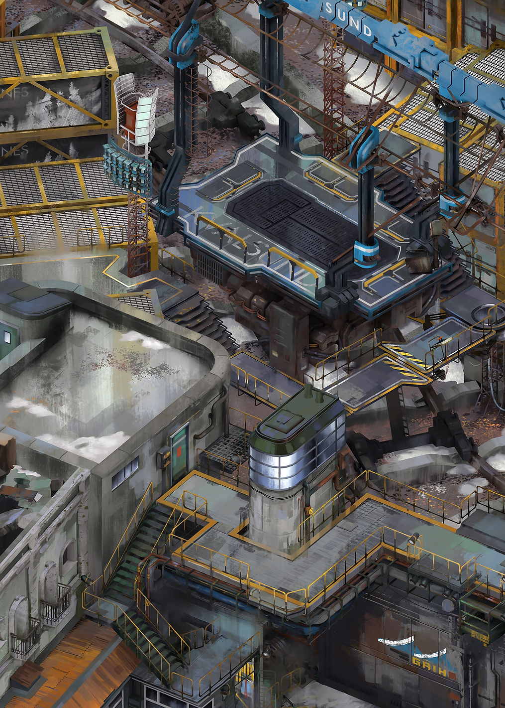 Harbour Giants: постер из коллекции Disco Elysium