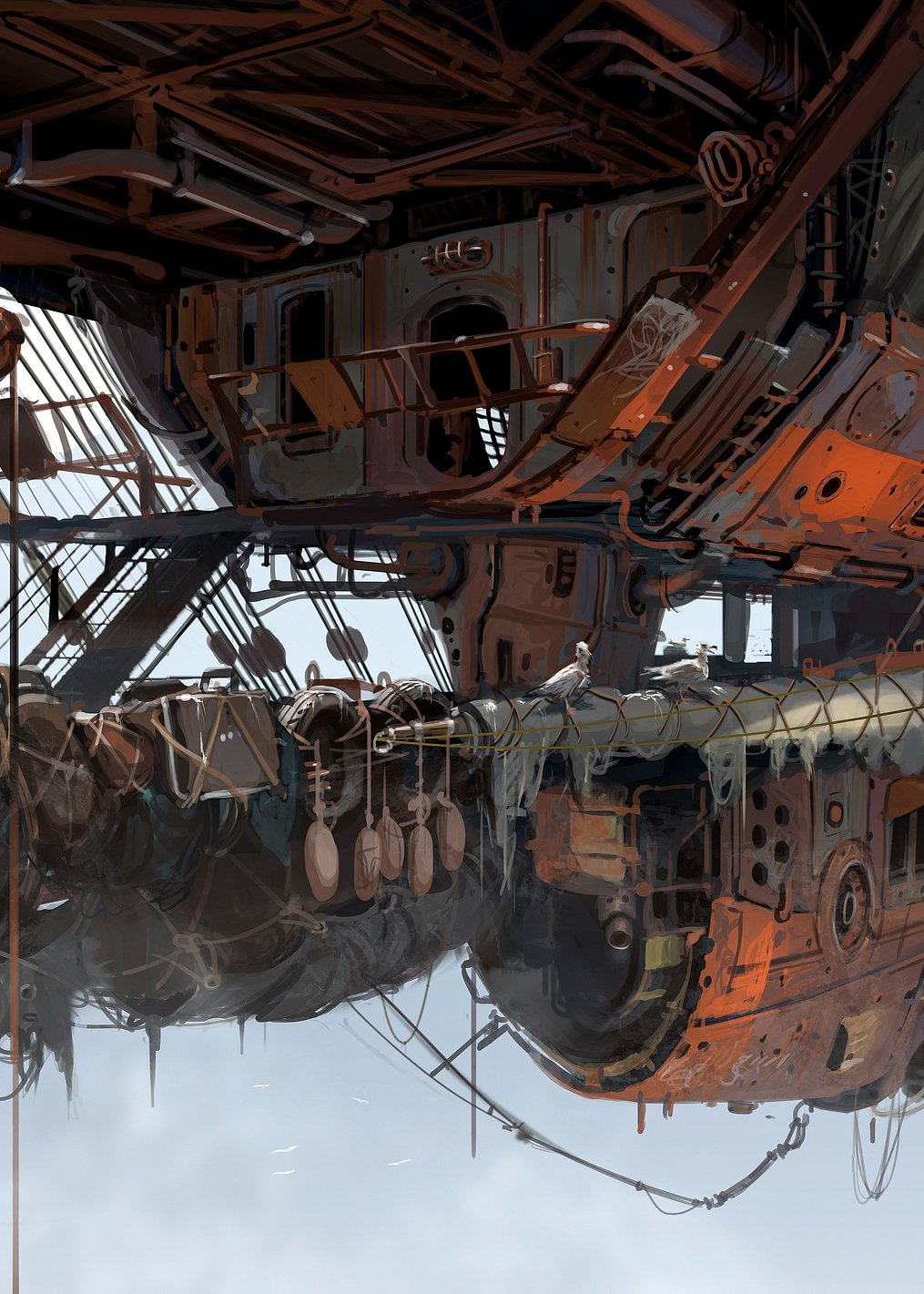 Airship Details: постер из коллекции Fallout