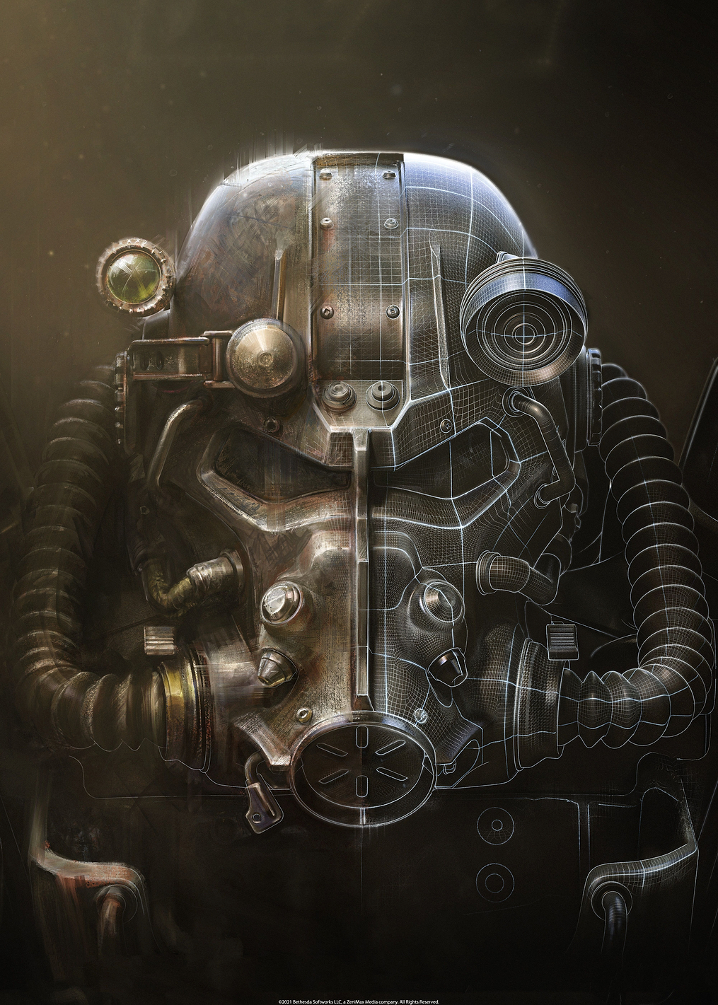 Helmet: постер из коллекции Fallout