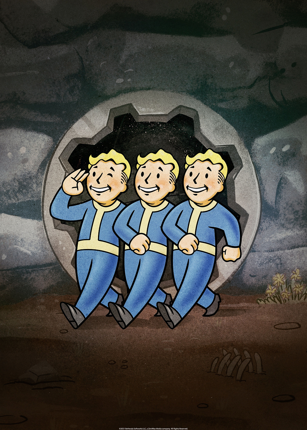 Enter the Vault: постер из коллекции Fallout