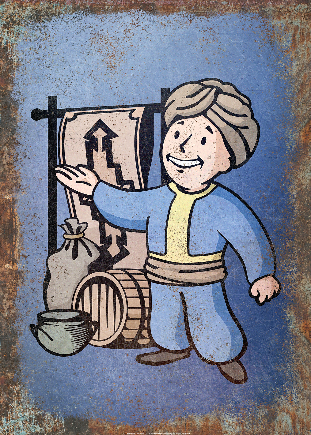 Salesman: постер из коллекции Fallout