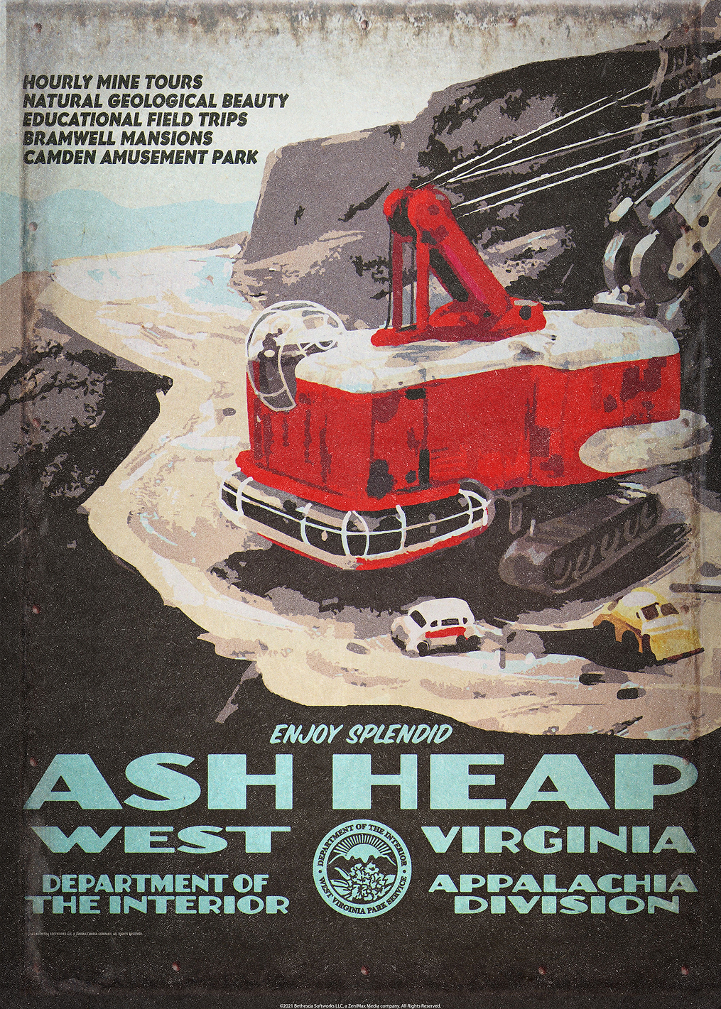Ash Heap: постер из коллекции Fallout