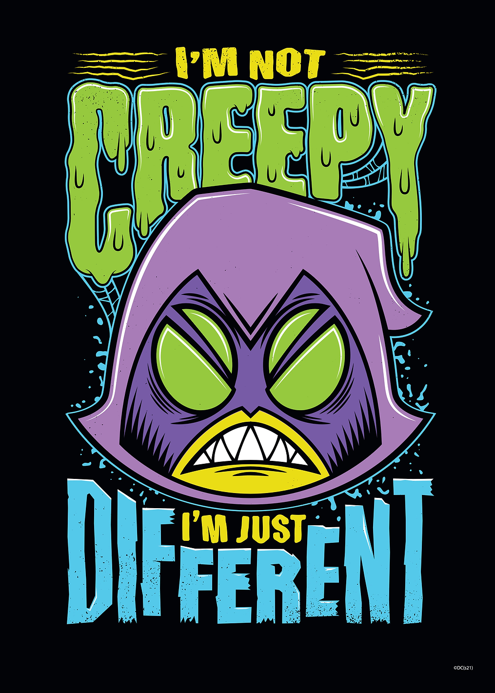 Not Creepy: постер из коллекции DC Comics