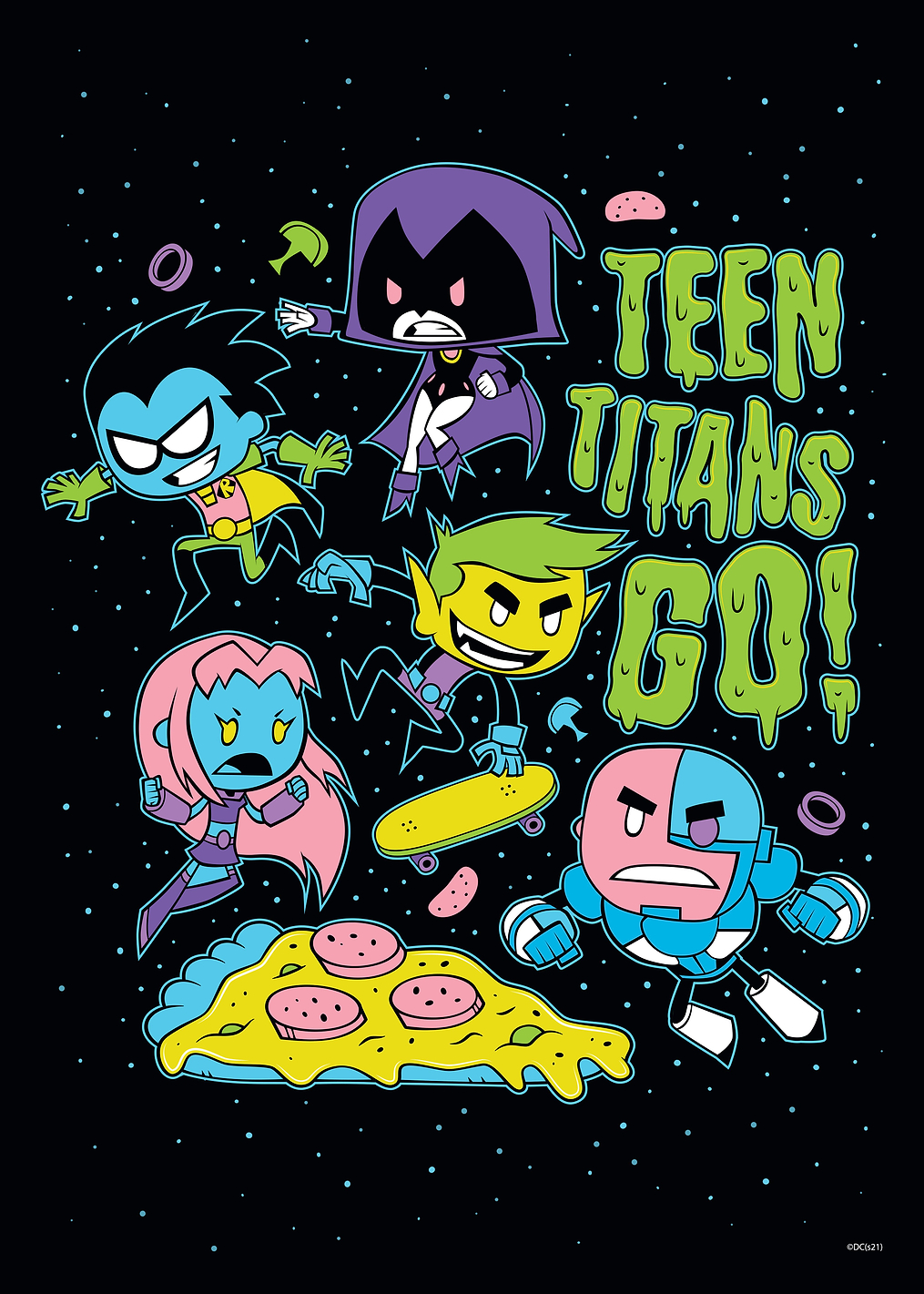 Teen Titans Go!: постер из коллекции DC Comics