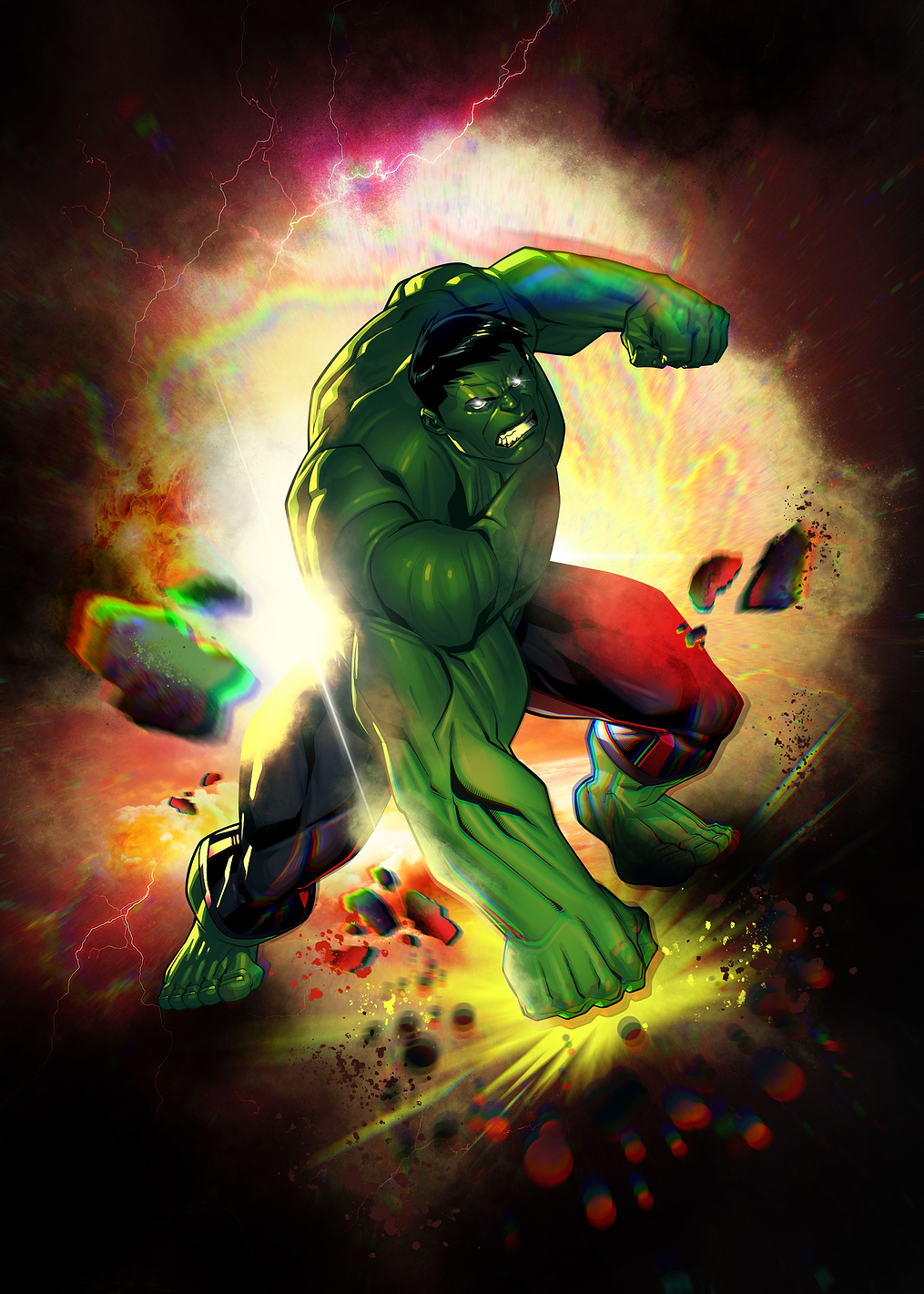 Hulk: постер из коллекции Marvel