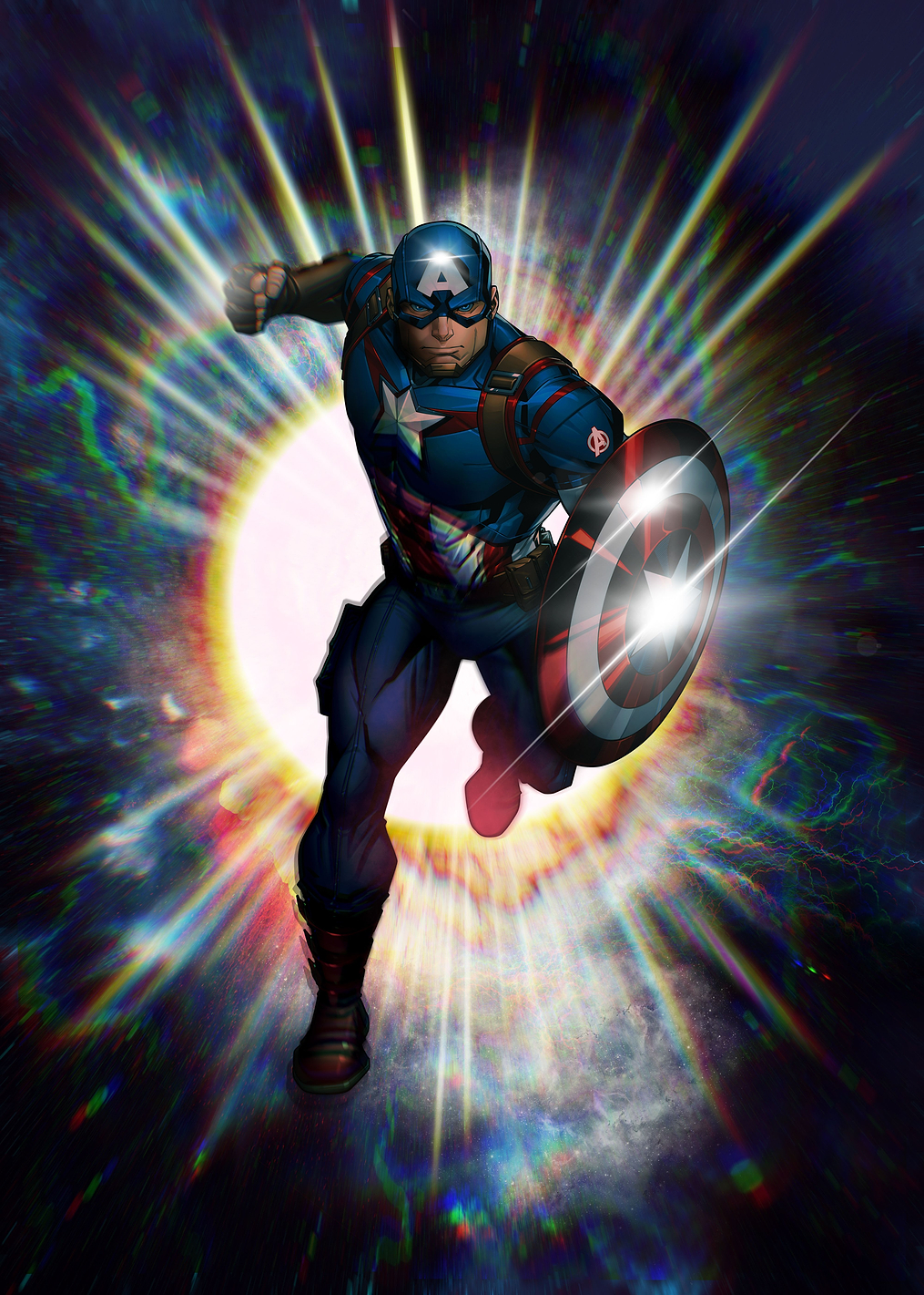 Captain America: постер из коллекции Marvel