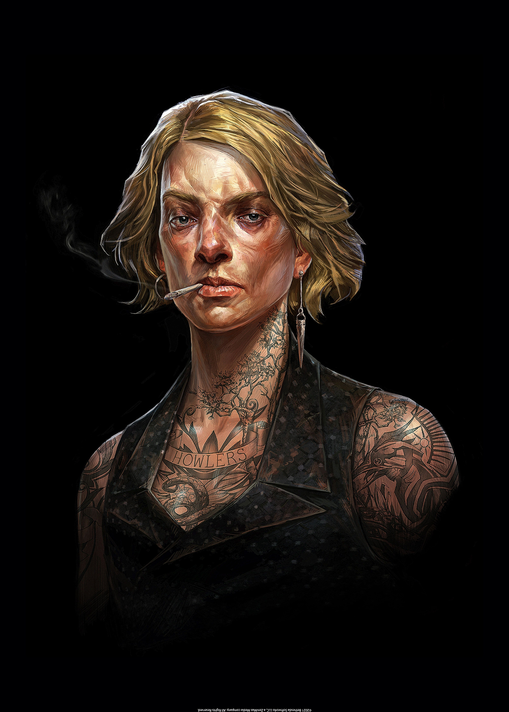 Mindy Blanchard: постер из коллекции Dishonored