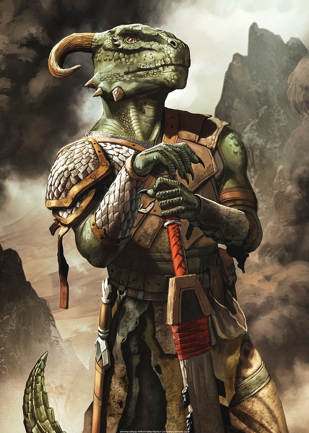 Argonian: постер из коллекции The Elder Scrolls
