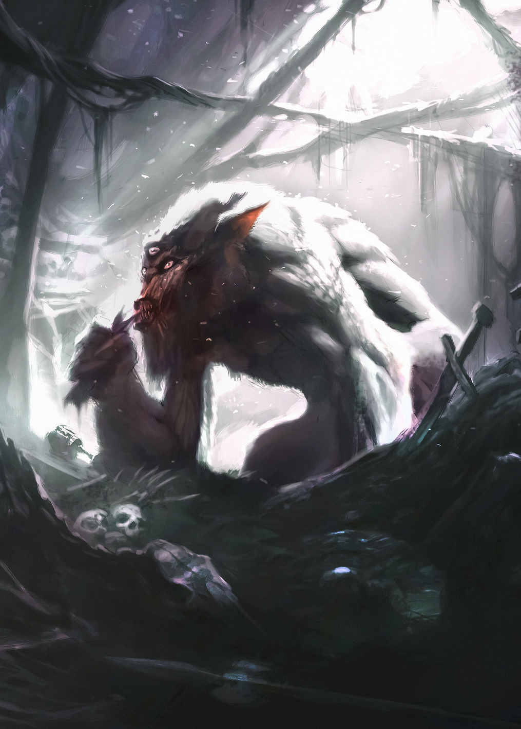 Troll Lair: постер из коллекции The Elder Scrolls