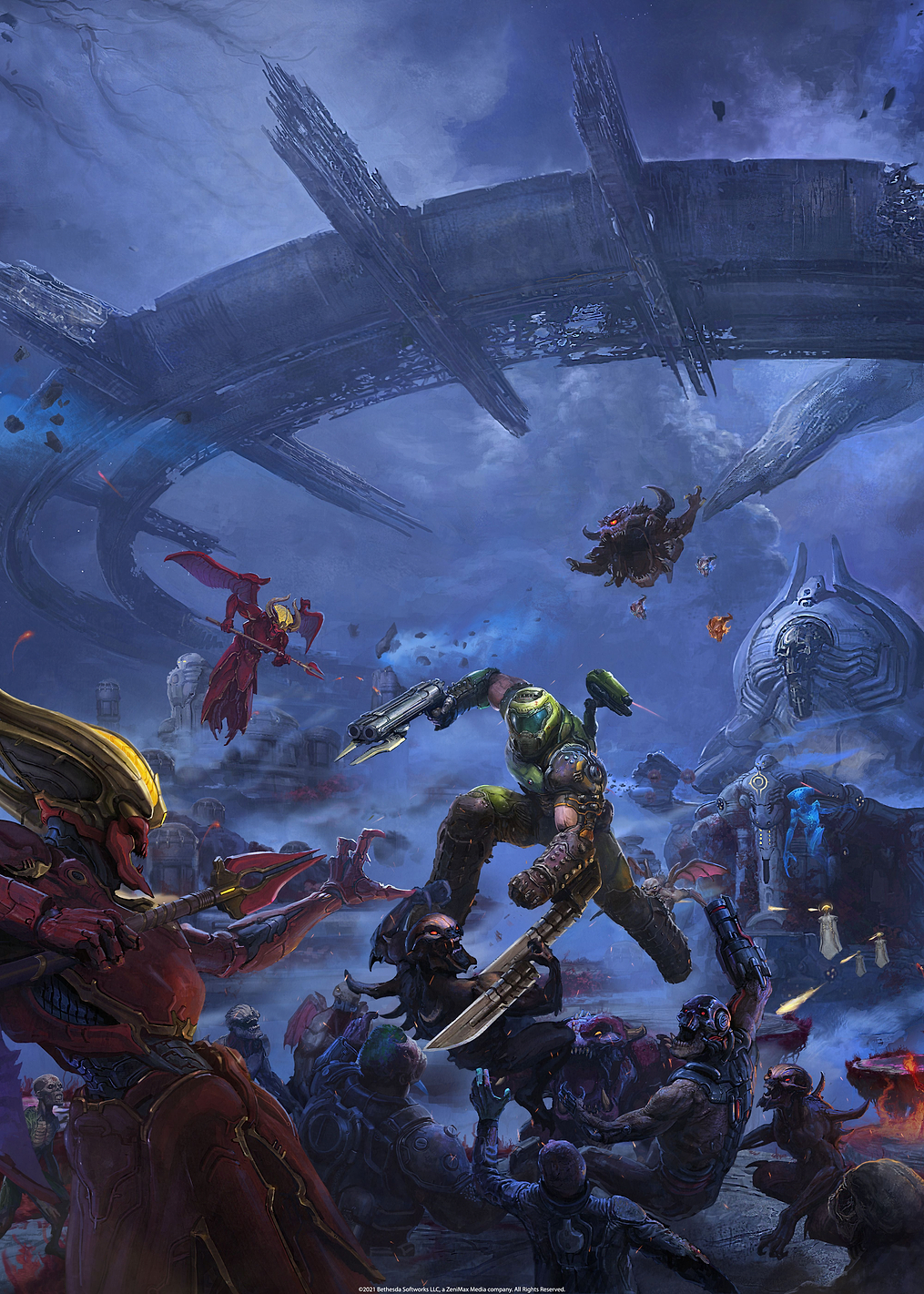 The Ancient Gods: постер из коллекции Doom